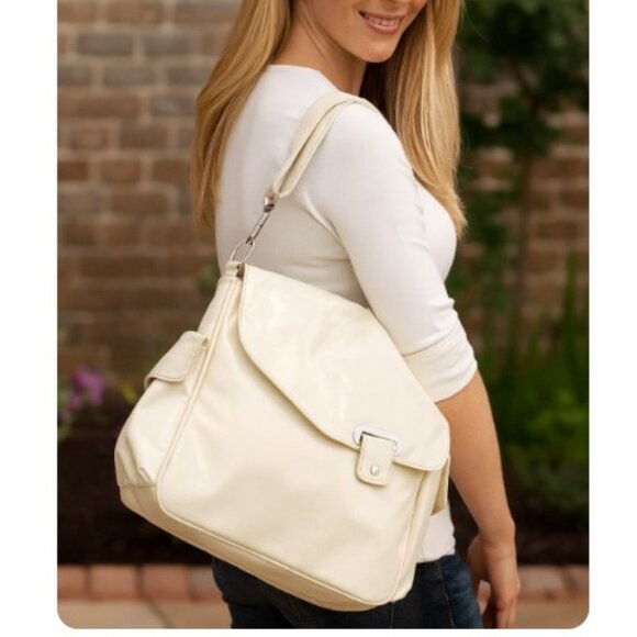 Kalencom New Orleans Diaper Bag with Accessories Large NWT Messenger Bag - Picture 1 of 7